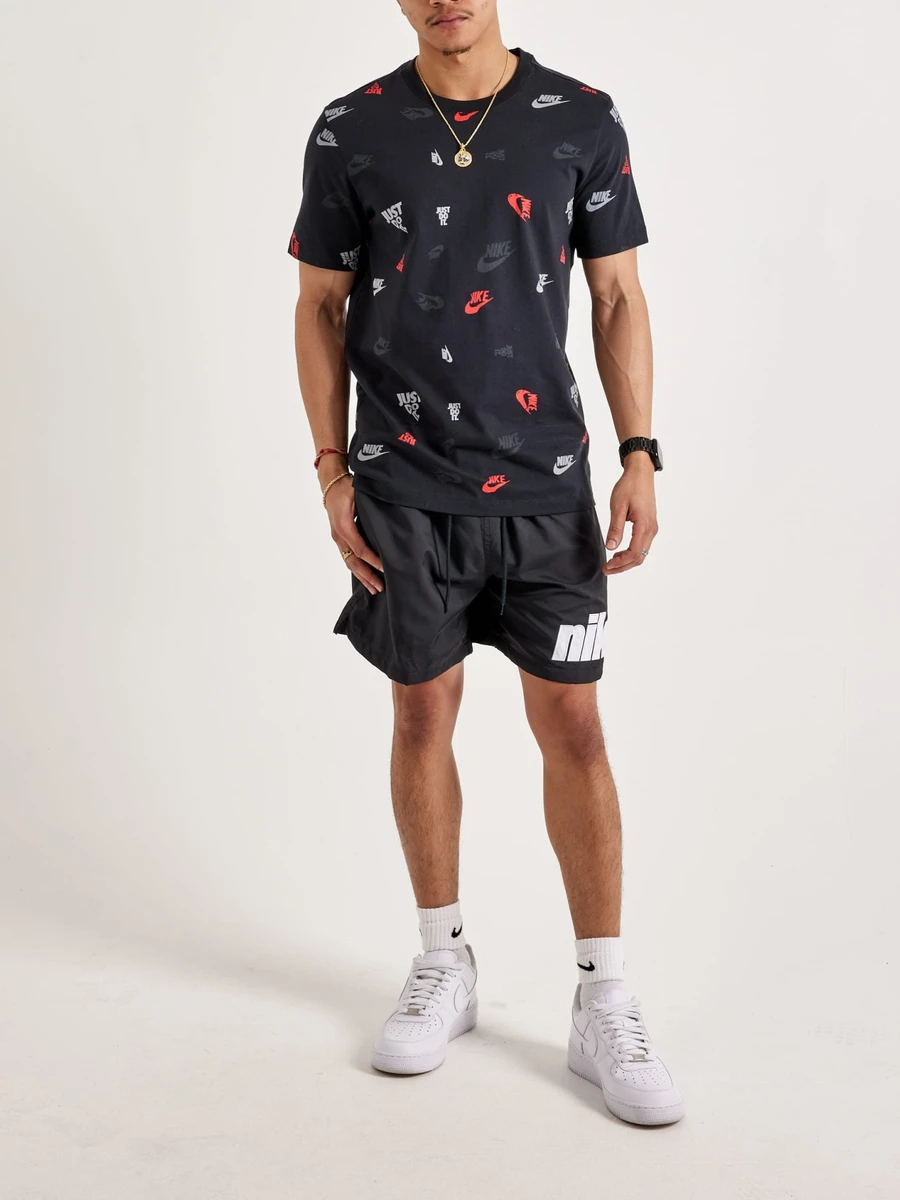 Nike Футболка мужская NSW TEE 12MO AOP SP25