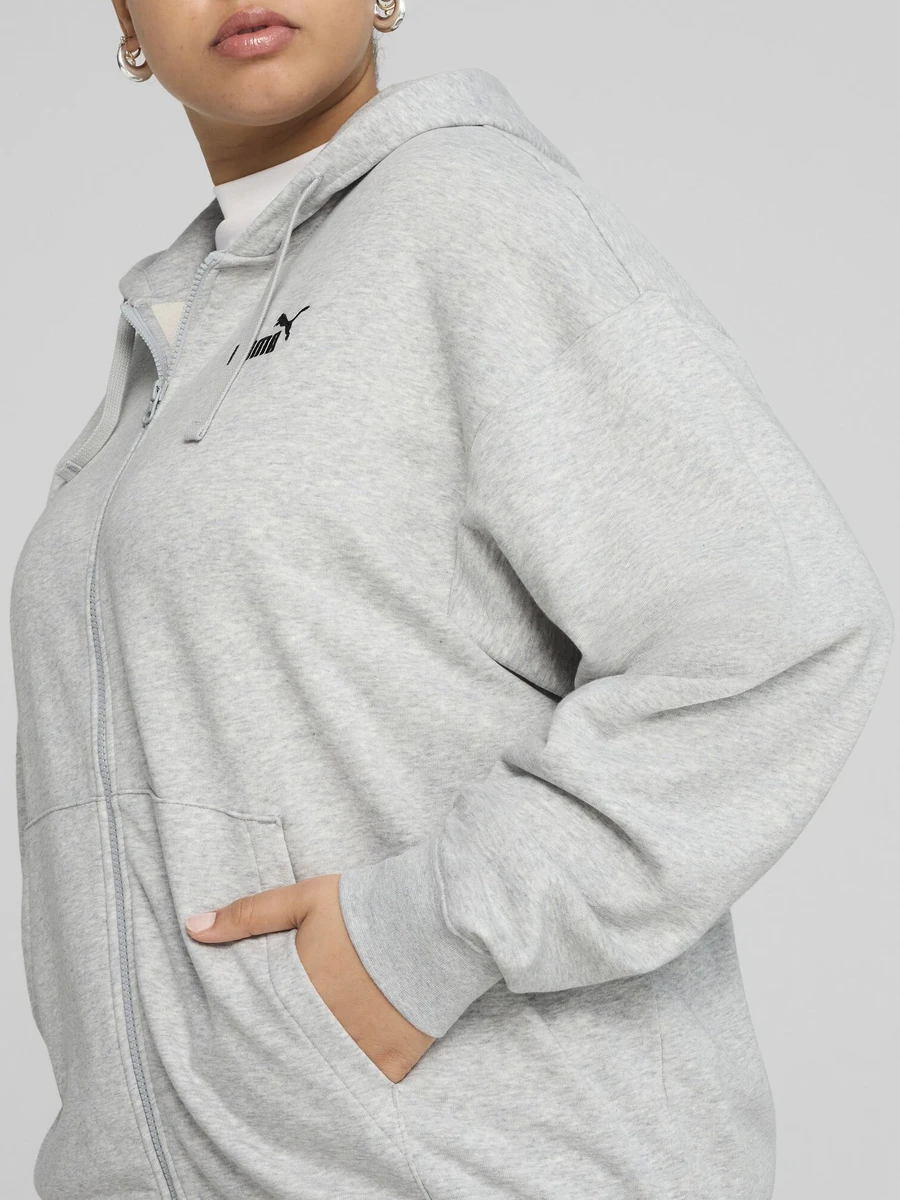 Puma Джемпер женский ESS SMALL NO. 1 LOGO COMFORT FULL-ZIP HOODIE TR
