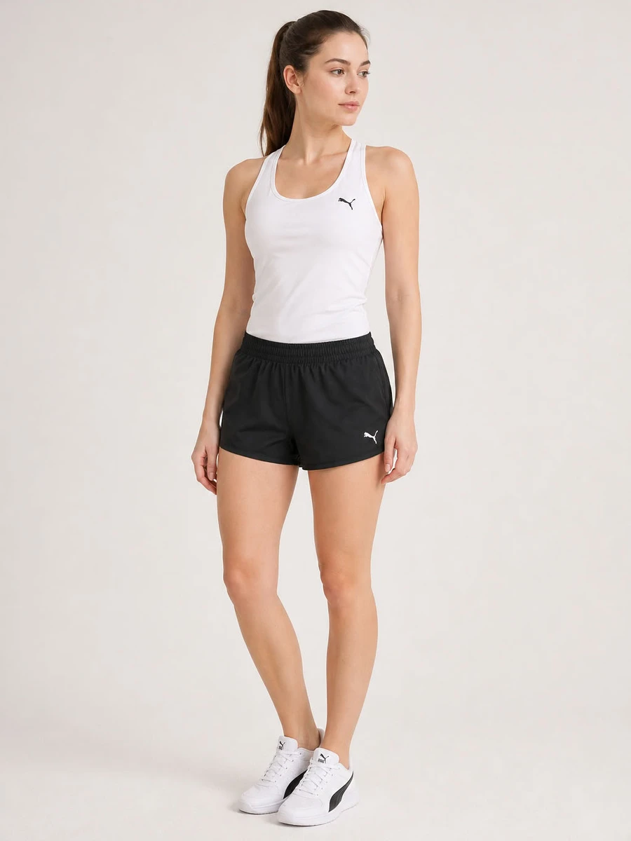 Puma Шорты женские TULIP WOVEN SHORT 4IN