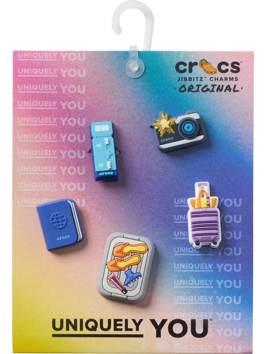 Crocs Набор джиббитс TRAVEL ESSENTIALS (5шт.)