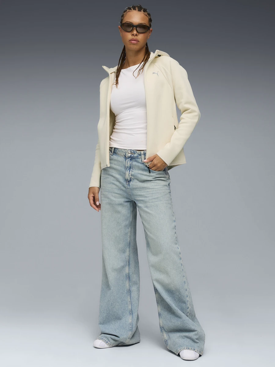 Puma Джемпер женский EVOSTRIPE FULL-ZIP HOODIE DK