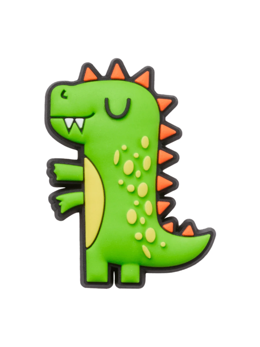 Crocs Джиббитс GREEN DINO