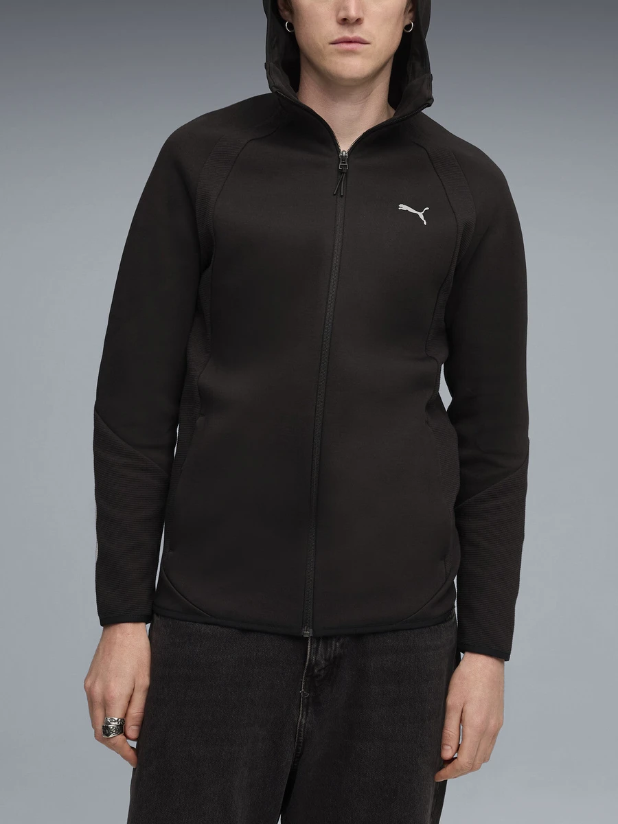 Puma Джемпер мужской EVOSTRIPE FZ HOODIE DK