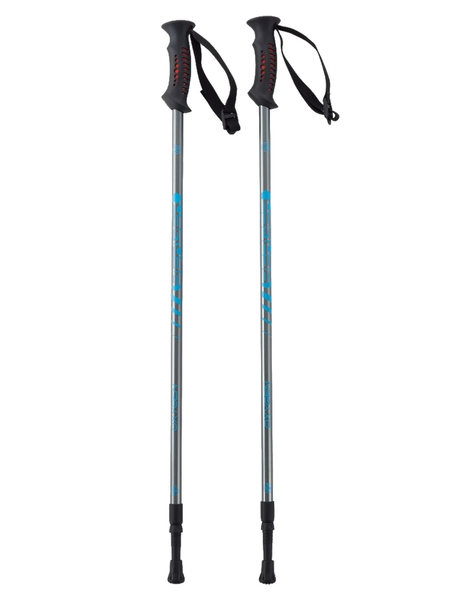 BERGER Палки для скандинавской ходьбы OXYGEN 2-секционные, 77-135 см