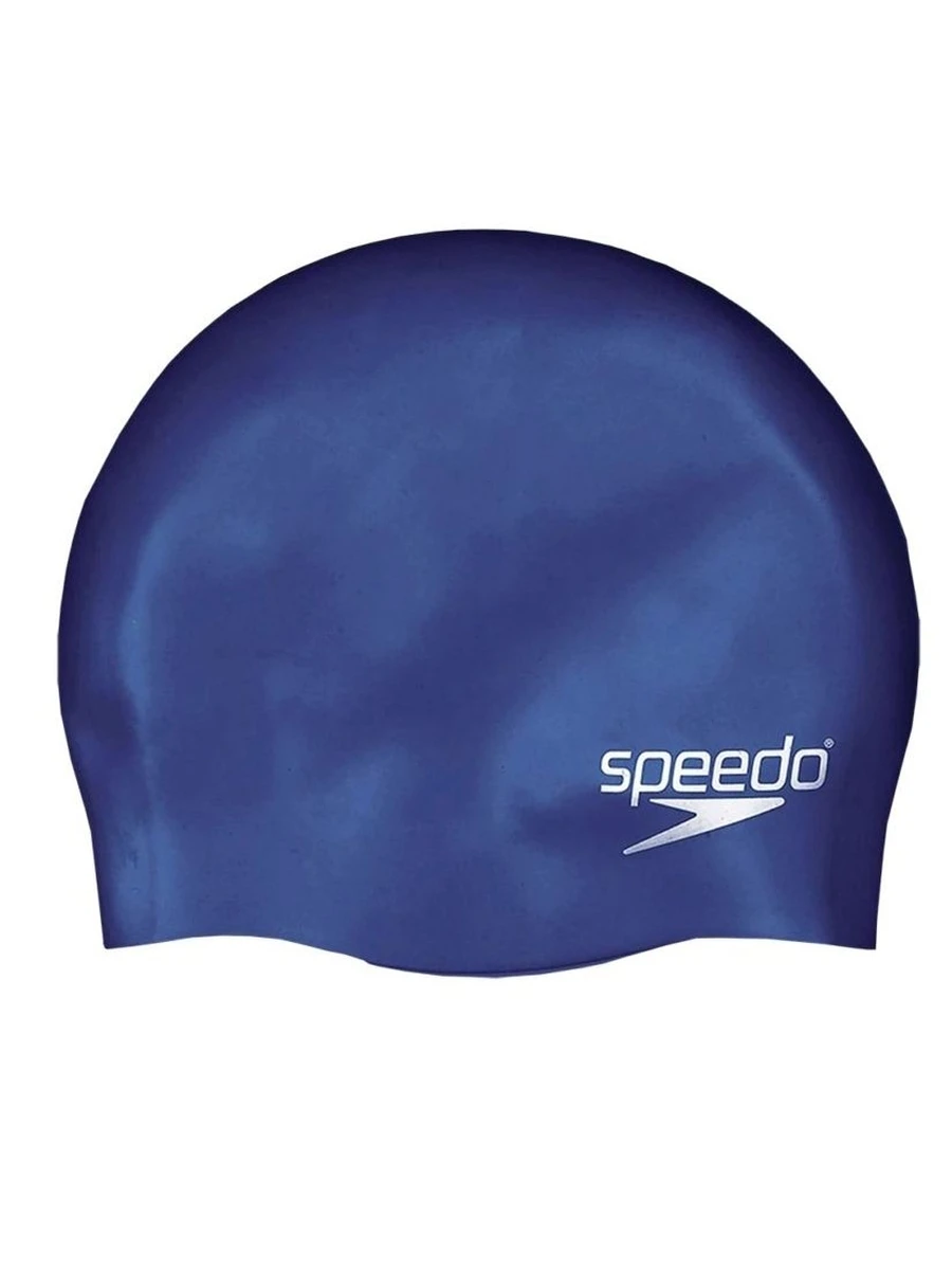 Speedo Шапочка для плавания силиконовая подростковая PLAIN MOULDED JUNIOR