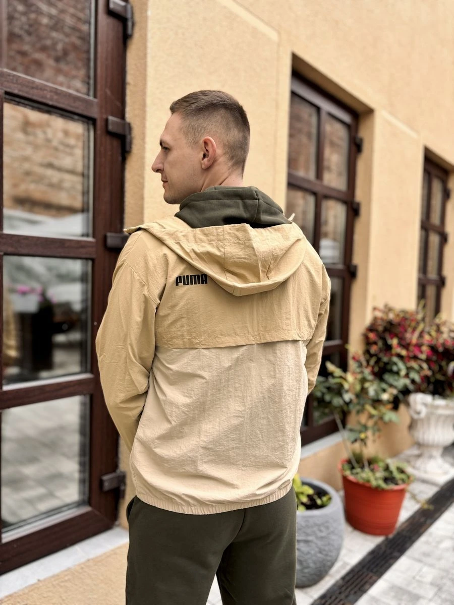 Puma Ветровка мужская HOODED WINDBREAKER