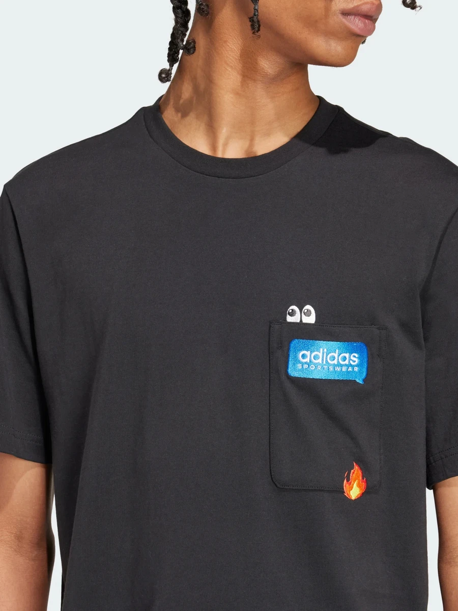 Adidas Футболка мужская M REMOJI PKT T