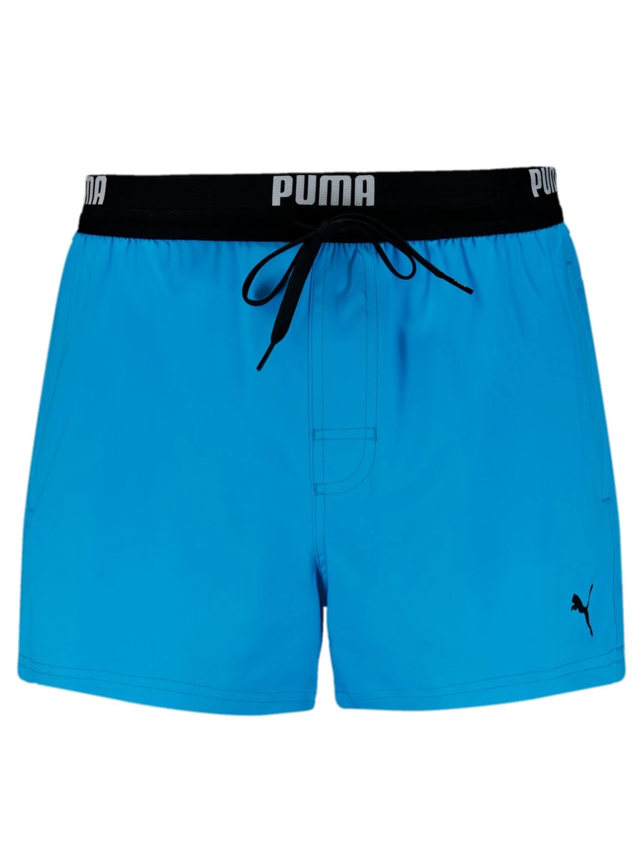 Puma Шорты плавательные мужские SWIM MEN LOGO SHORT LENGTH SWIM SHORTS 1P