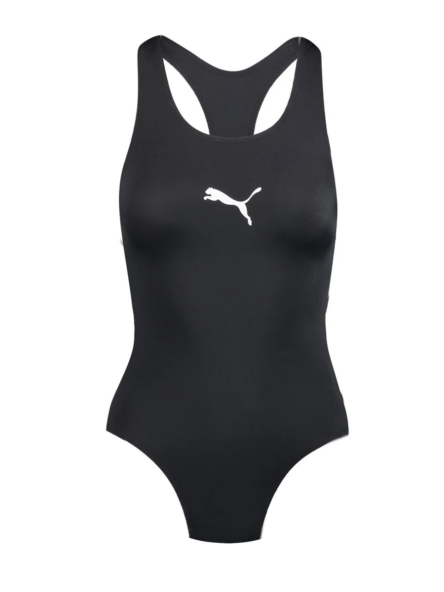 Puma Купальник совмещённый женский SWIM WOMEN RACERBACK SWIMSUIT