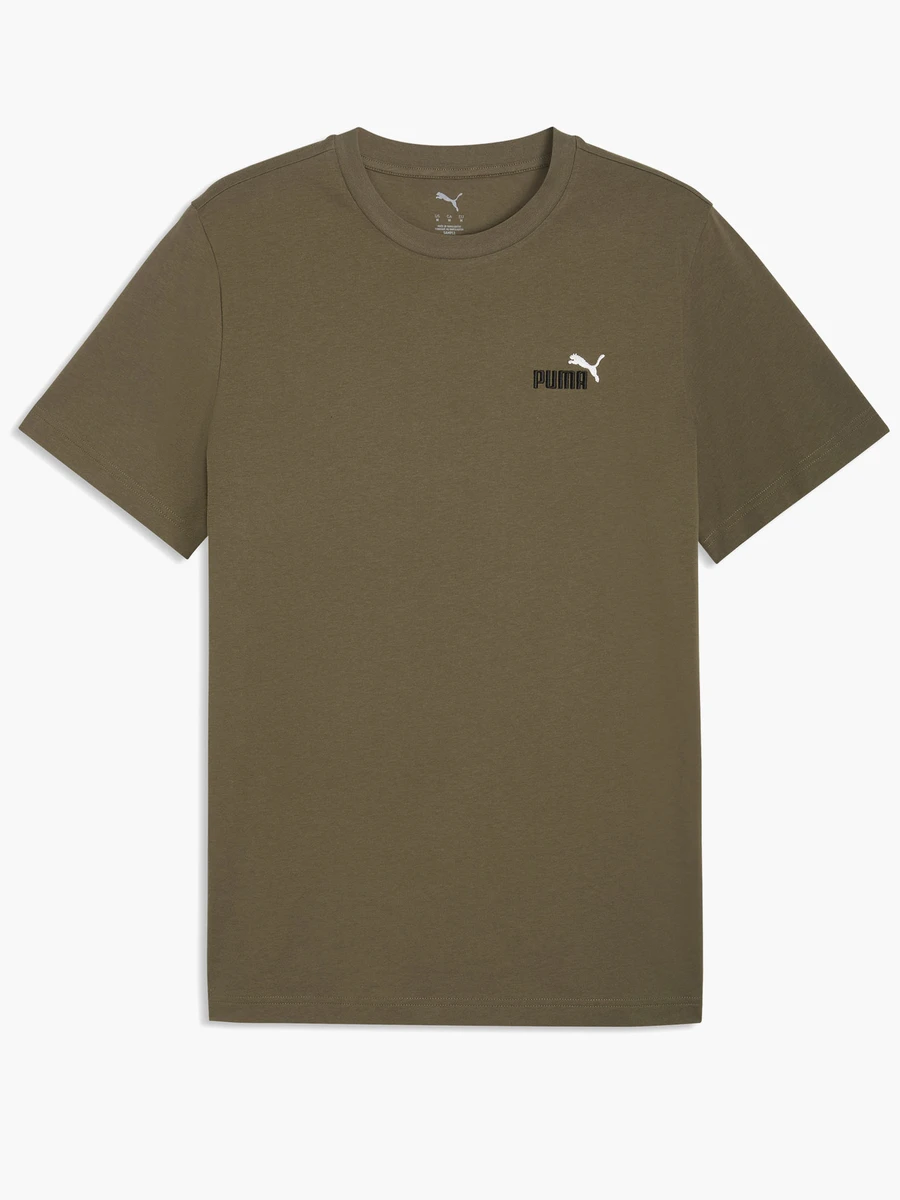Puma Футболка мужская ESS 2 COLOR SMALL NO. 1 LOGO TEE