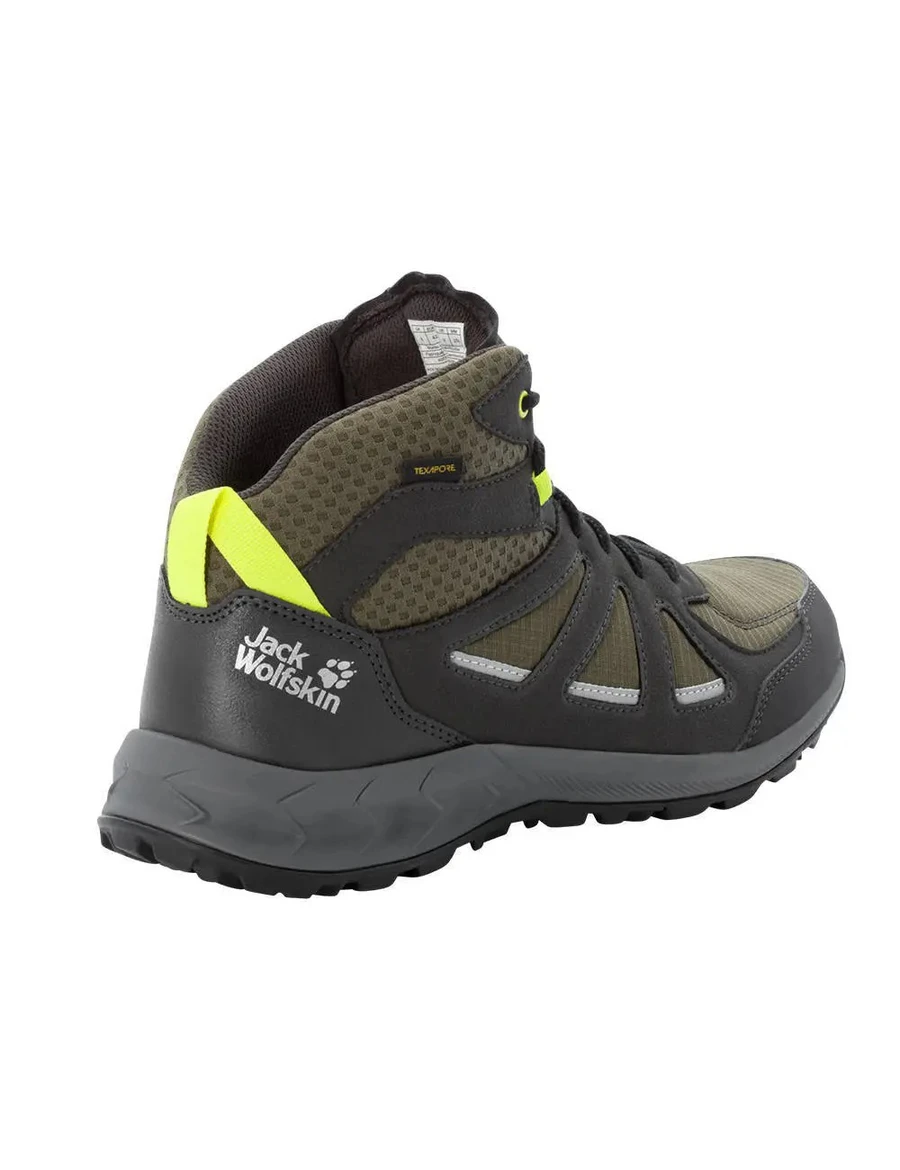 Jack Wolfskin Ботинки мужские WOODLAND 2 TEXAPORE MID M