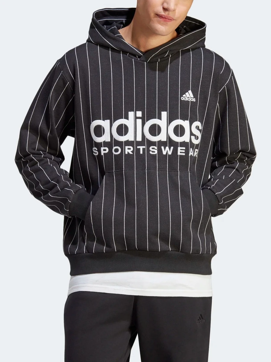 Adidas Джемпер мужской PINSTRIPE FLEECE HOODIE