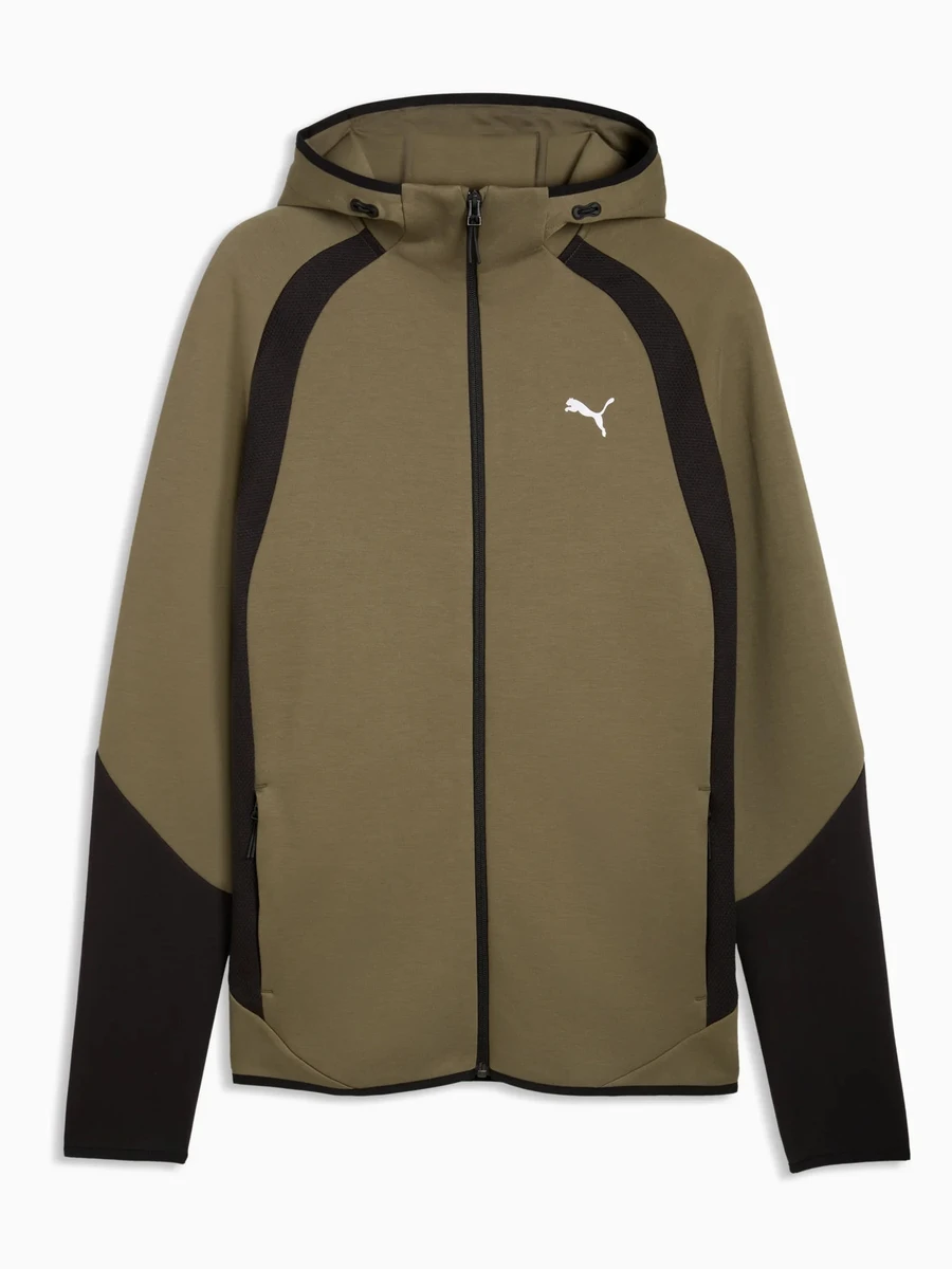 Puma Джемпер мужской EVOSTRIPE FZ HOODIE DK