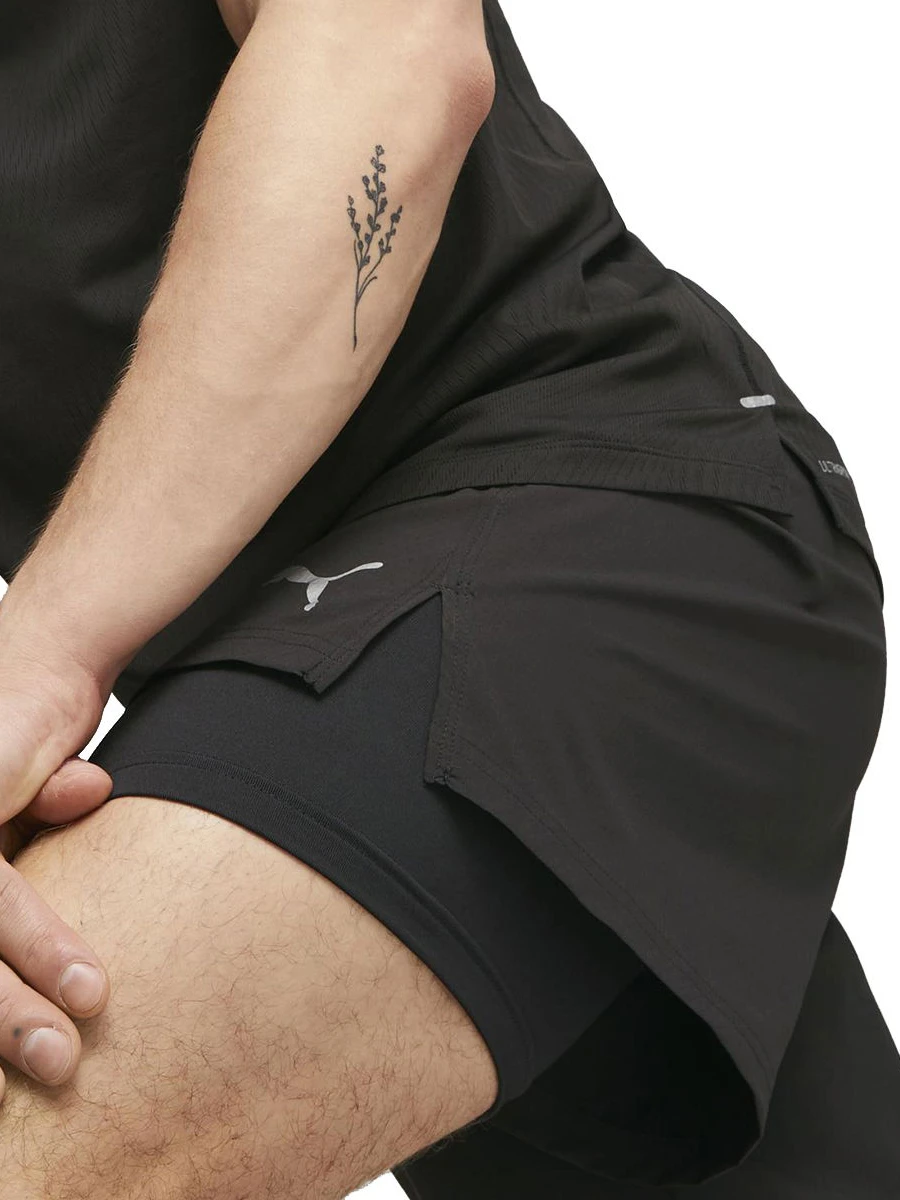 Puma Шорты мужские RUN ULTRAWEAVE 2IN1 SHORT
