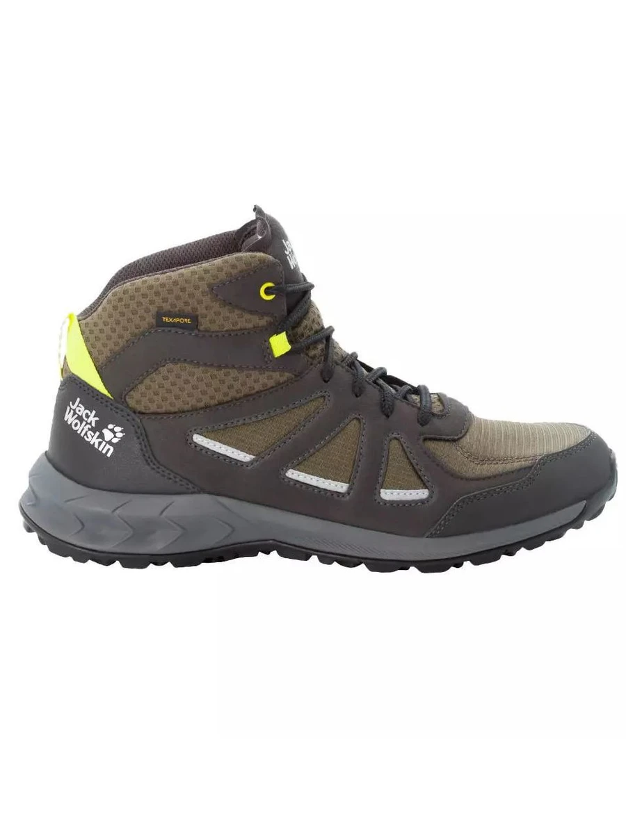 Jack Wolfskin Ботинки мужские WOODLAND 2 TEXAPORE MID M