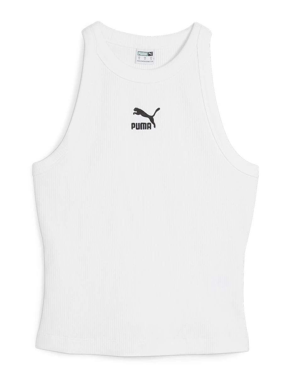 Puma Майка женская CLASSICS RIBBED SLIM TANK