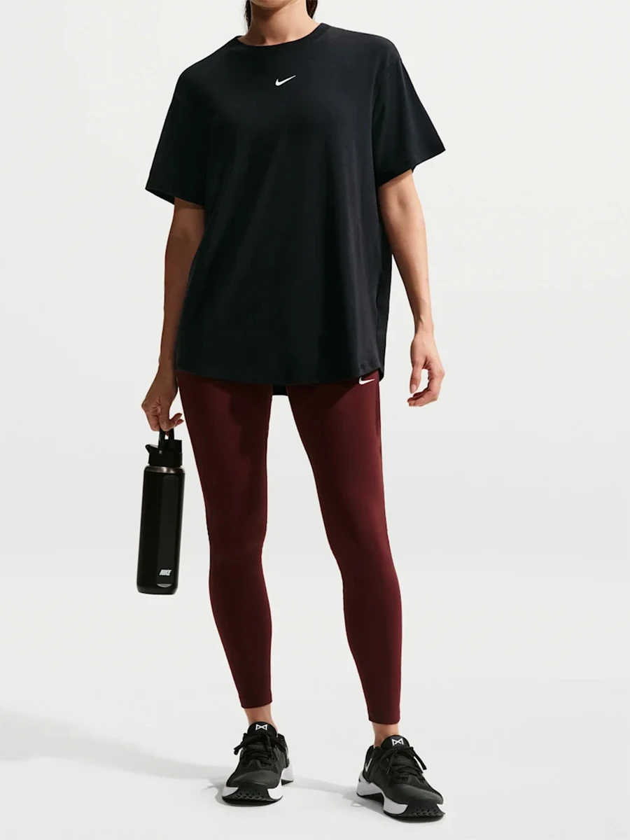 Nike Футболка женская W NK ONE RELAXED DF SS TOP