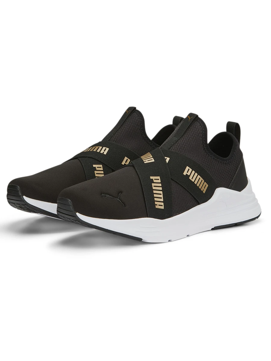 Puma Кроссовки женские WIRED RUN SLIPON METALLICS