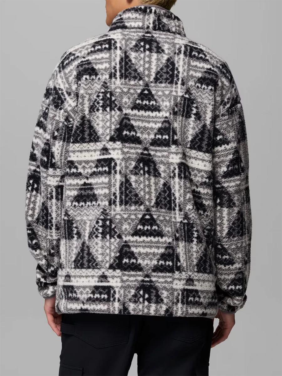Columbia Джемпер мужской HELVETIA II PRINTED HALF SNAP FLEECE PULLOVER
