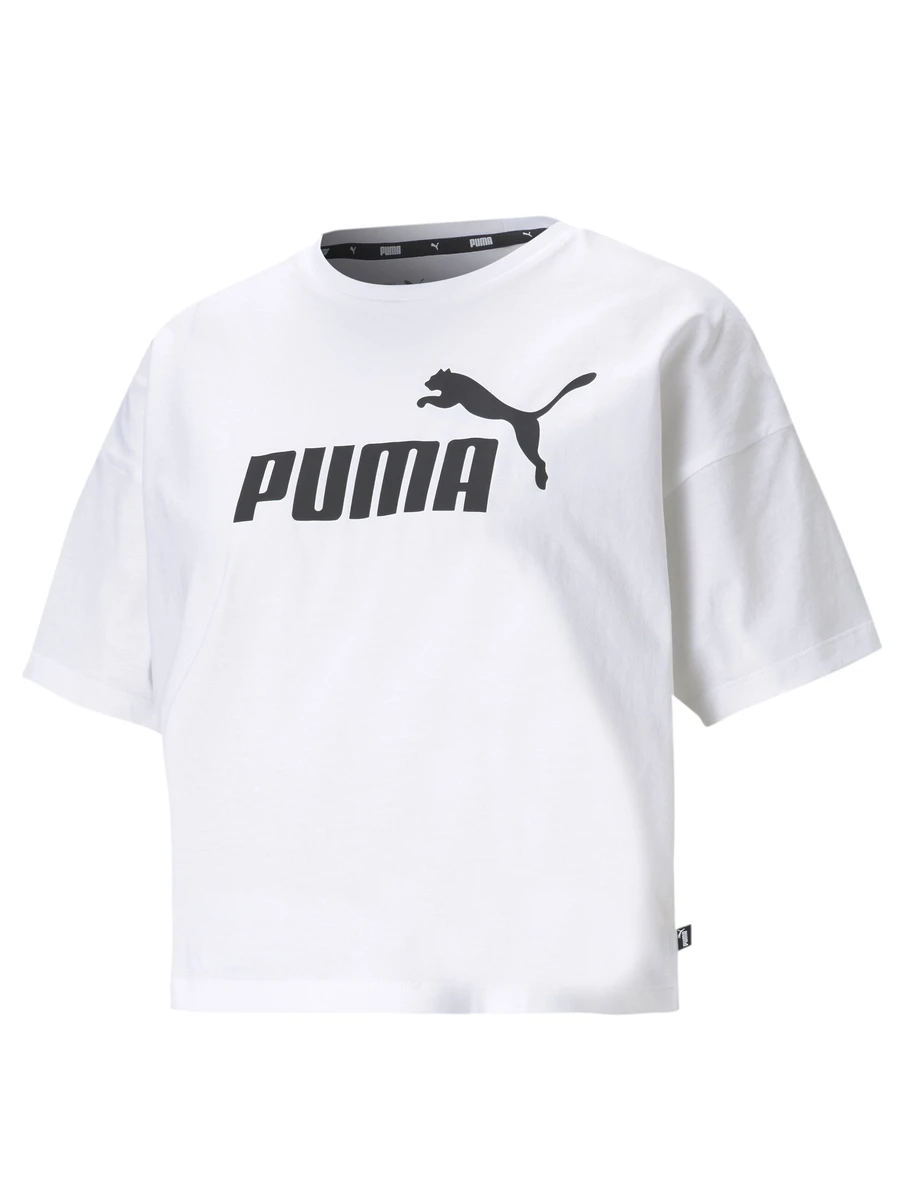Puma Футболка женская ESS CROPPED LOGO