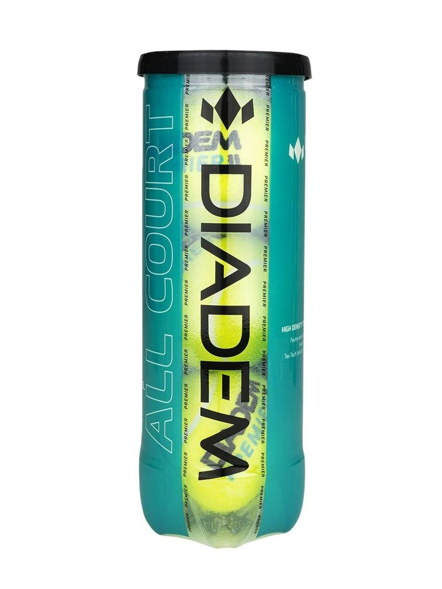 Diadem Мячи теннисные PREMIER ALL COURT (3 мяча в тубе)