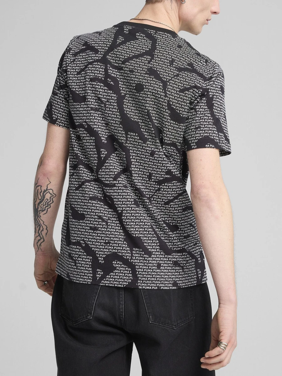 Puma Футболка мужская ESS LOGO LAB AOP TEE