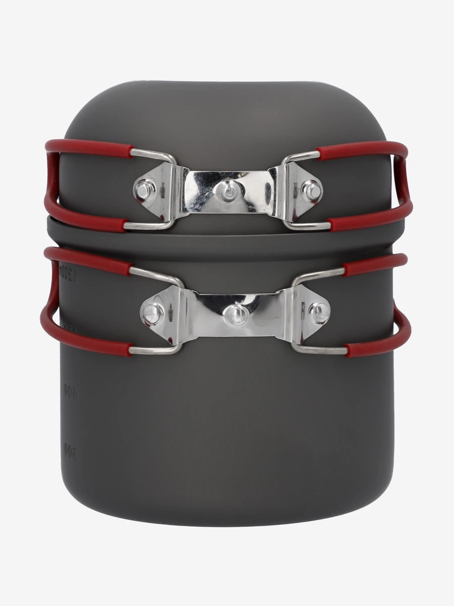 NORTHLAND Набор посуды: котелок 2 шт, миска 2 шт