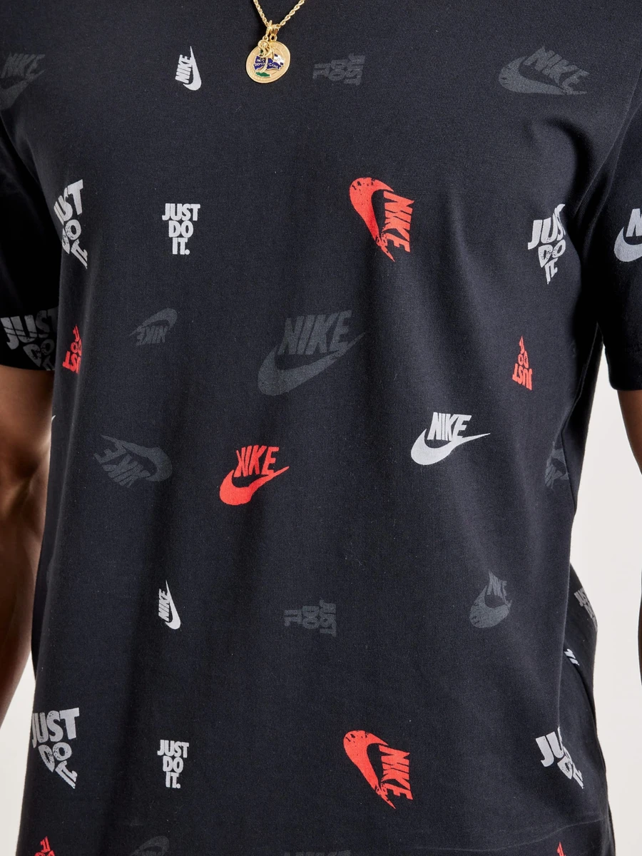 Nike Футболка мужская NSW TEE 12MO AOP SP25
