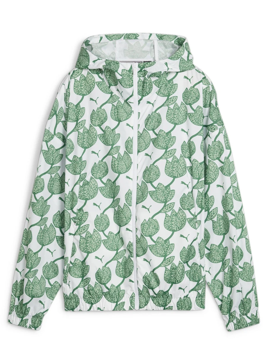 Puma Ветровка женская BLOSSOM AOP WINDBREAKER