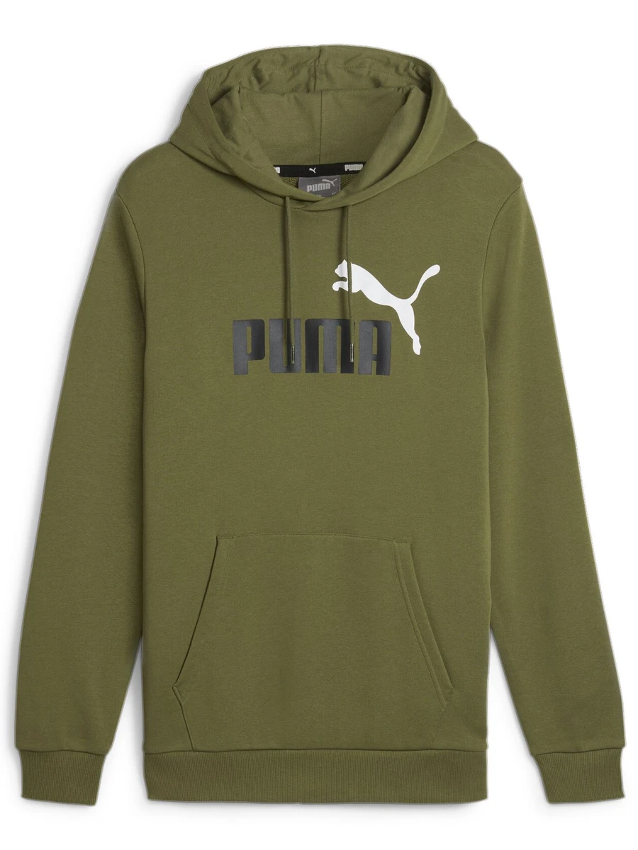 Puma Джемпер мужской ESS+ 2 COL BIG LOGO HOODIE TR