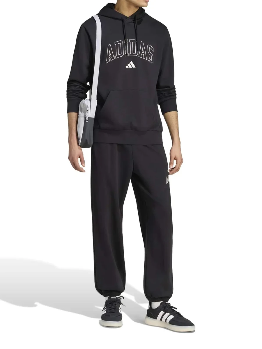 Adidas Джемпер мужской HOODED SWETSHIRT COLLEGIATE SCRIPT GRAPHIC