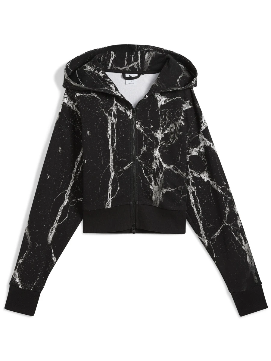 Puma Джемпер женский HOOPS X LAFRANCE WRITTEN IN CHROME CROP HOODIE