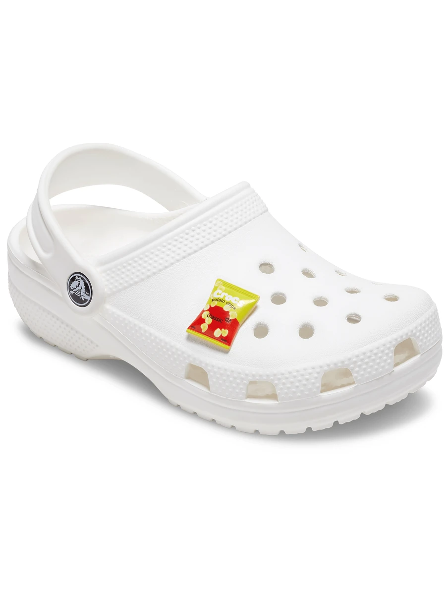 Crocs Джиббитс YELLOW RED CHIP BAG