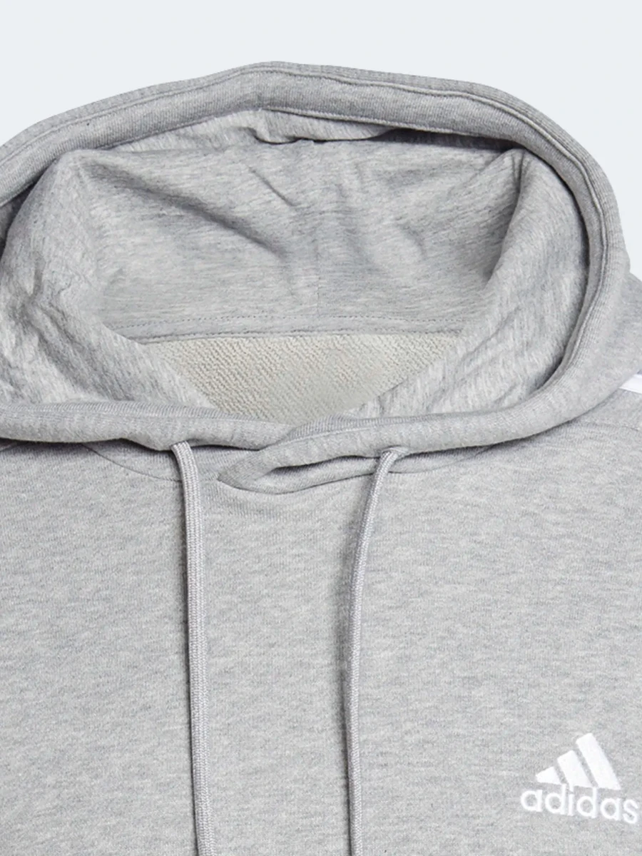 Adidas Джемпер мужской ESSENTIALS FRENCH TERRY 3-STRIPES HOODIE