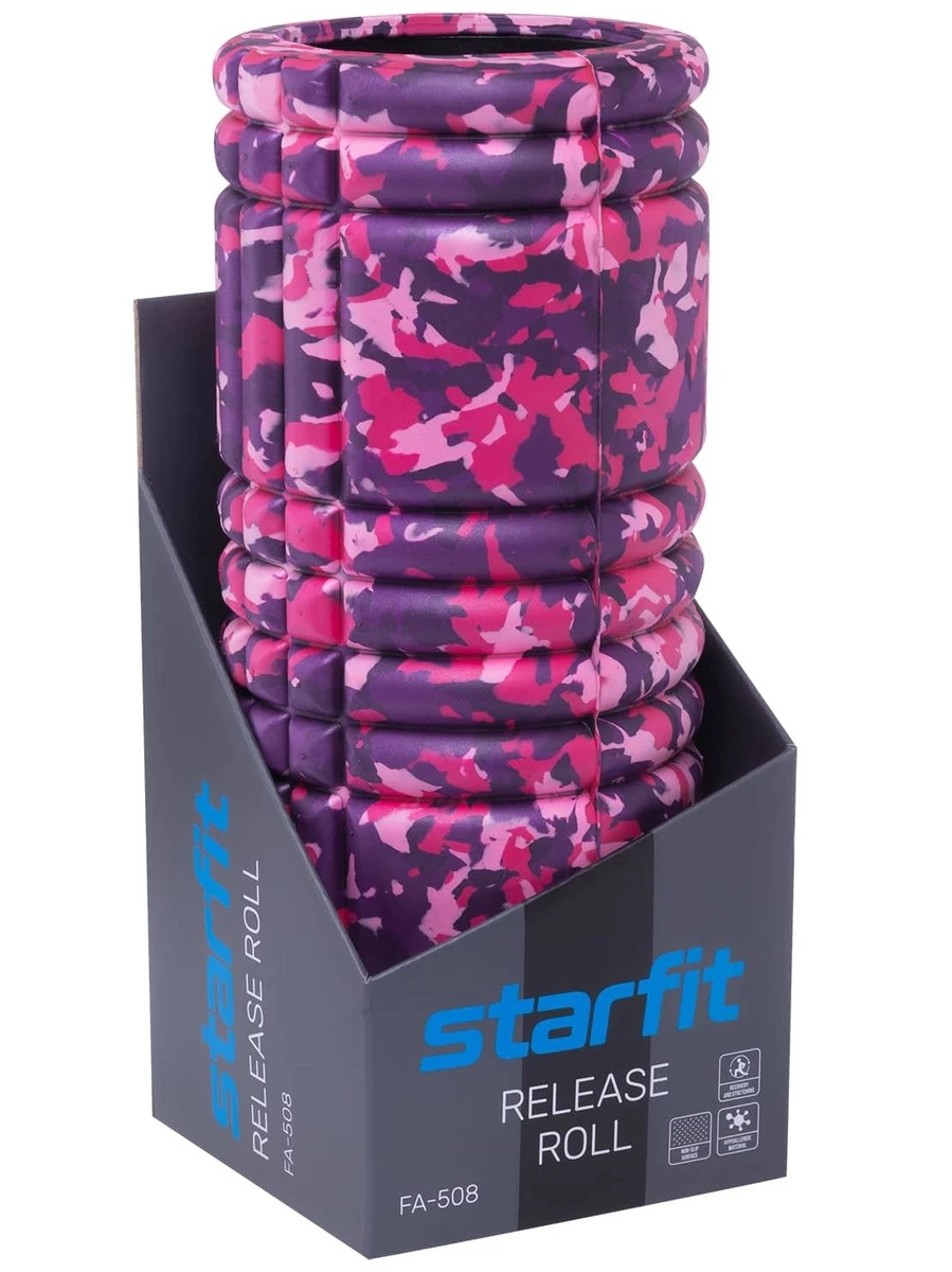 Starfit Ролик массажный 33x14 cм, низкая жёсткость