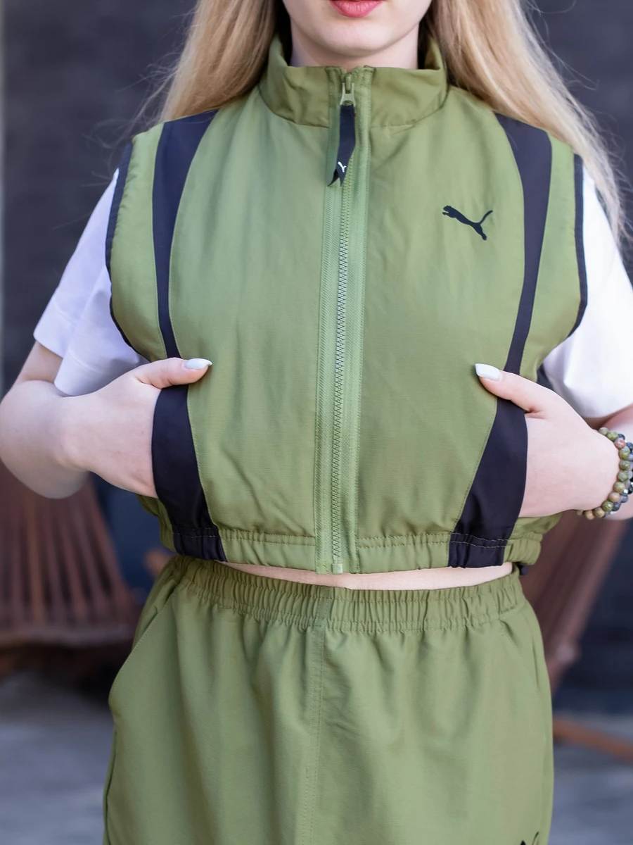 Puma Топ женский DARE TO WOVEN VEST