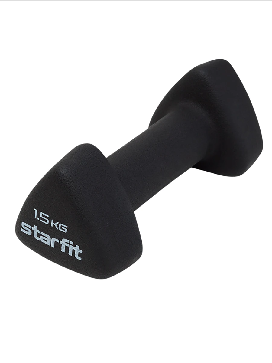 STARFIT Гантели неопреновые, 1,5 кг пара