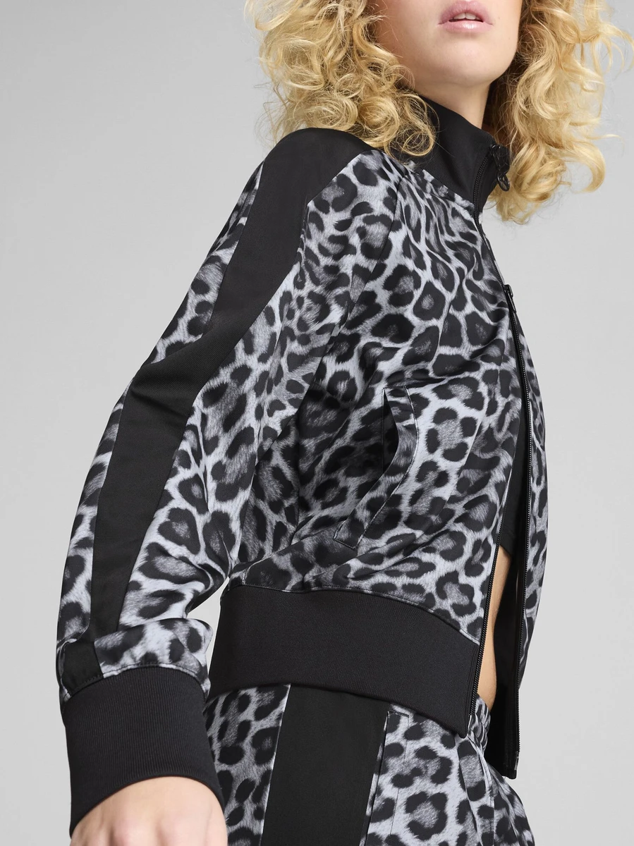 Puma Джемпер женский T7 LEO LUXE AOP SHORT TRACK JACKET