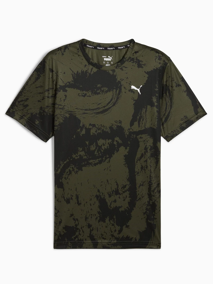 Puma Футболка мужская TRAIN ALL DAY AOP TEE