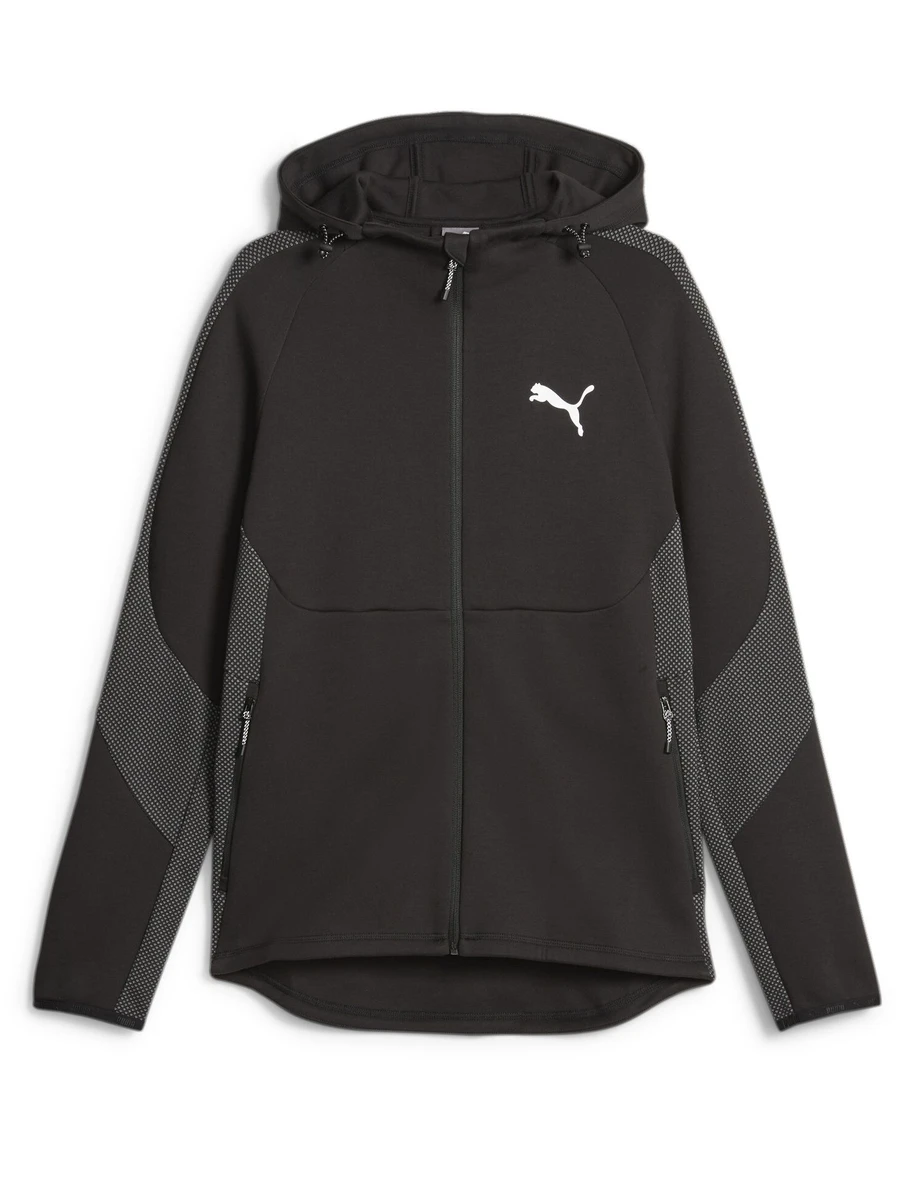 Puma Джемпер мужской EVOSTRIPE FULL-ZIP HOODIE DK