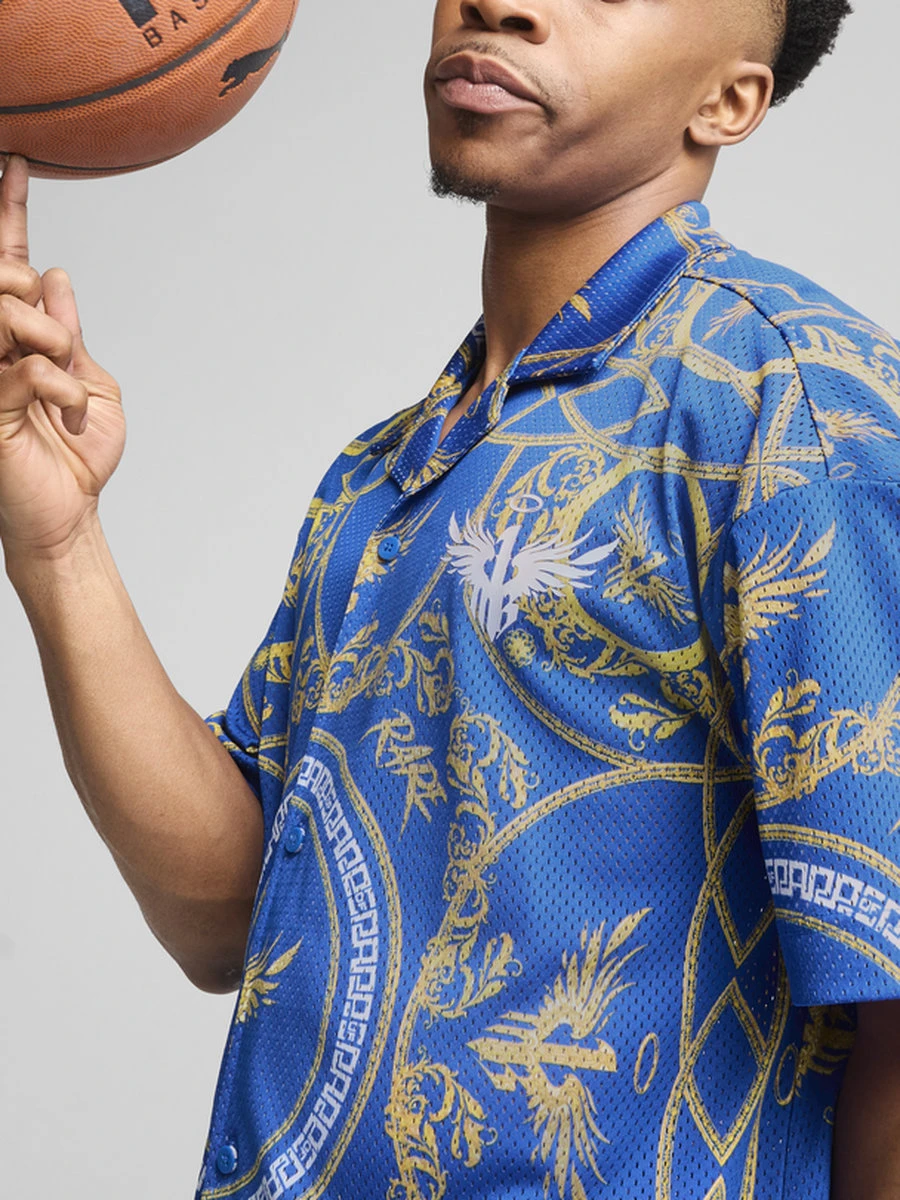 Puma Рубашка мужская MELO GOLDEN SHIRT