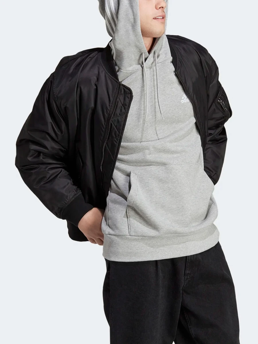 Adidas Джемпер мужской ESSENTIALS FRENCH TERRY 3-STRIPES HOODIE