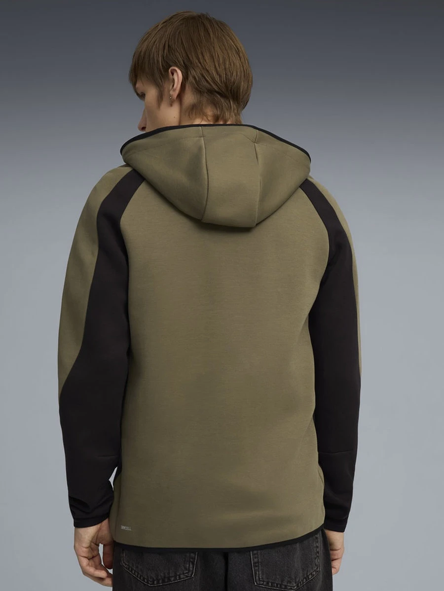 Puma Джемпер мужской EVOSTRIPE FZ HOODIE DK