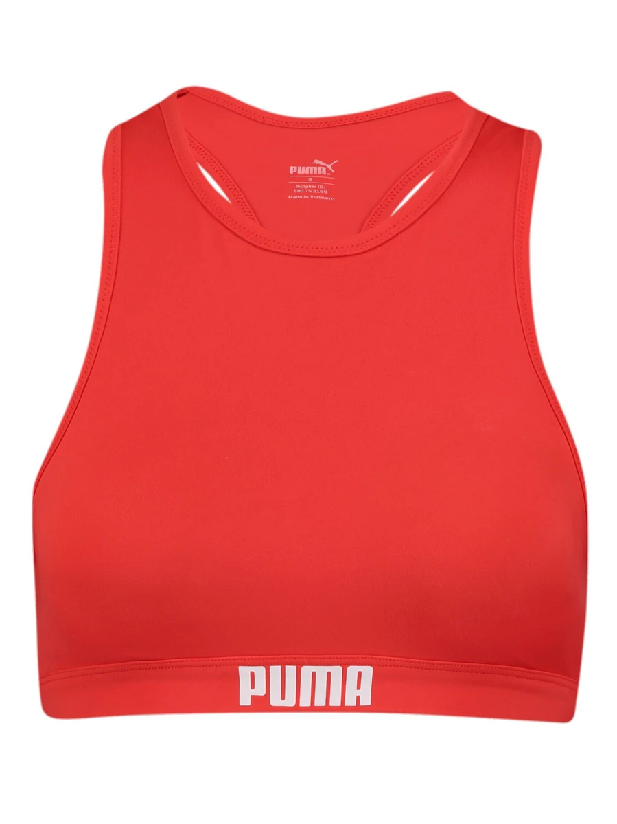 Puma Топ женский SWIM WOMEN RACERBACK SWIM TOP 1P