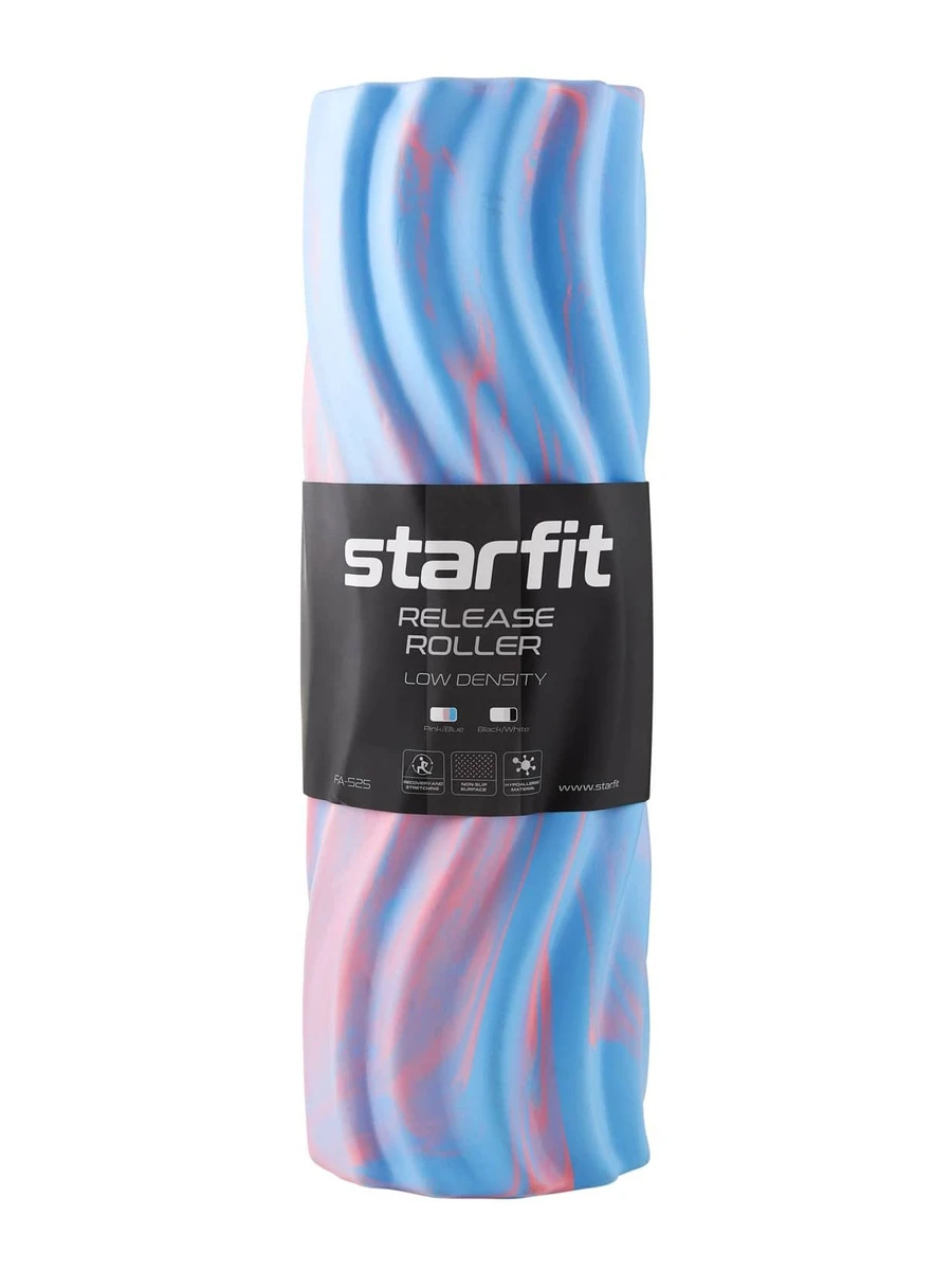 STARFIT Ролик массажный 45x14 cм, низкая жесткость