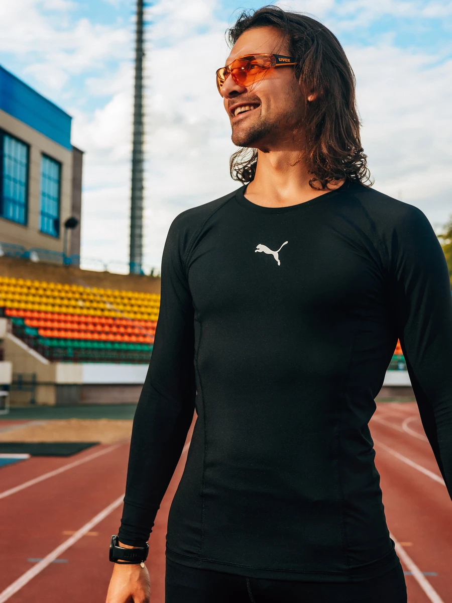 Puma Футболка с длинным рукавом мужская LIGA BASELAYER TEE LS