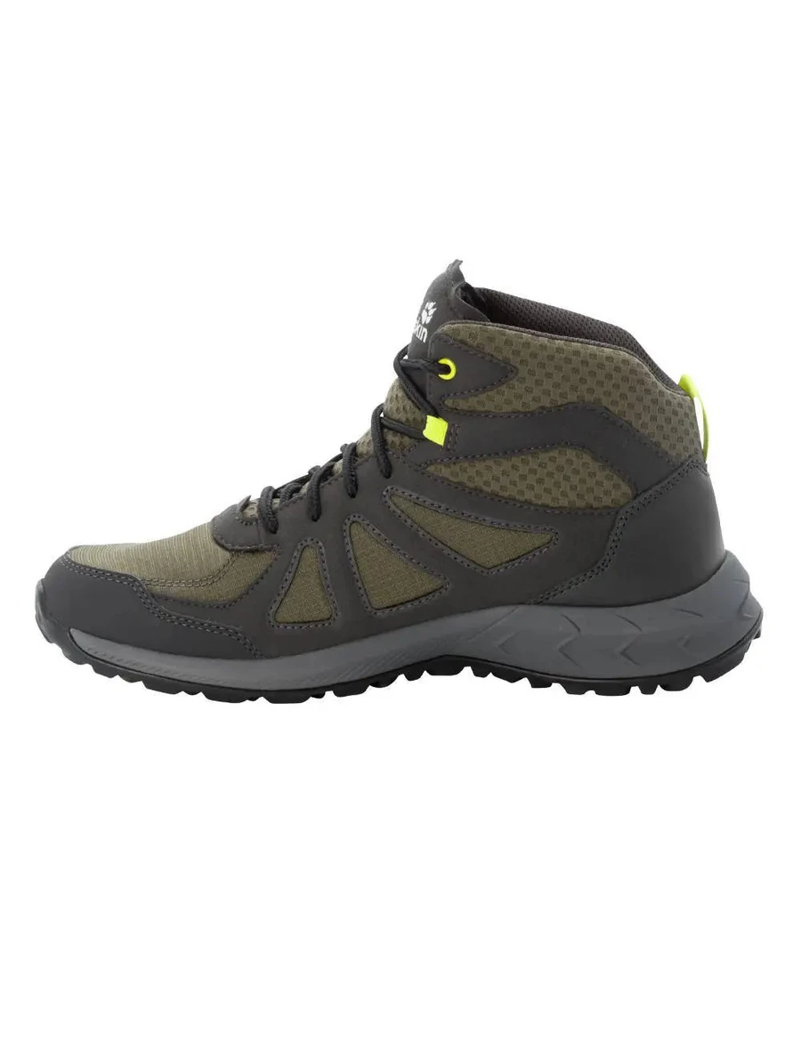 Jack Wolfskin Ботинки мужские WOODLAND 2 TEXAPORE MID M
