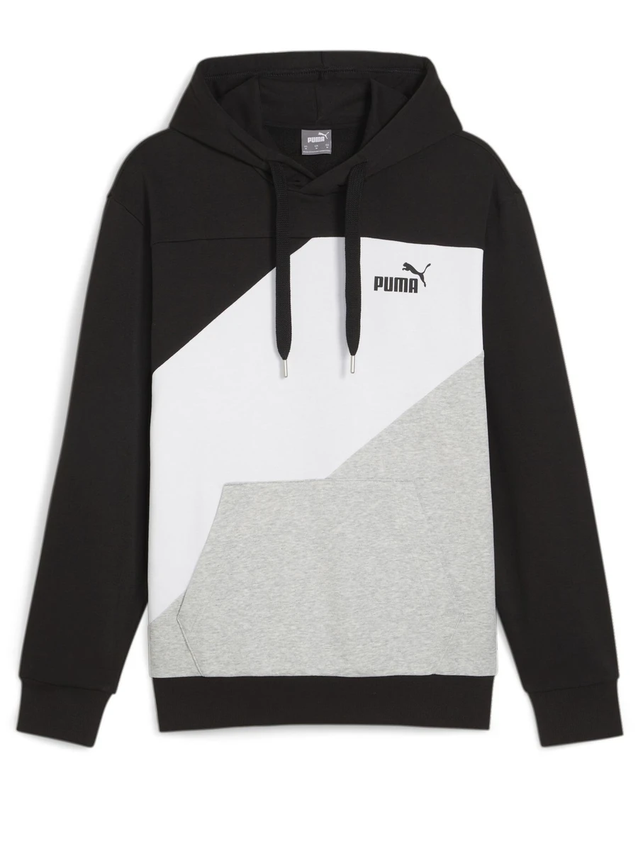 Puma Джемпер мужской POWER COLORBLOCK HOODIE TR