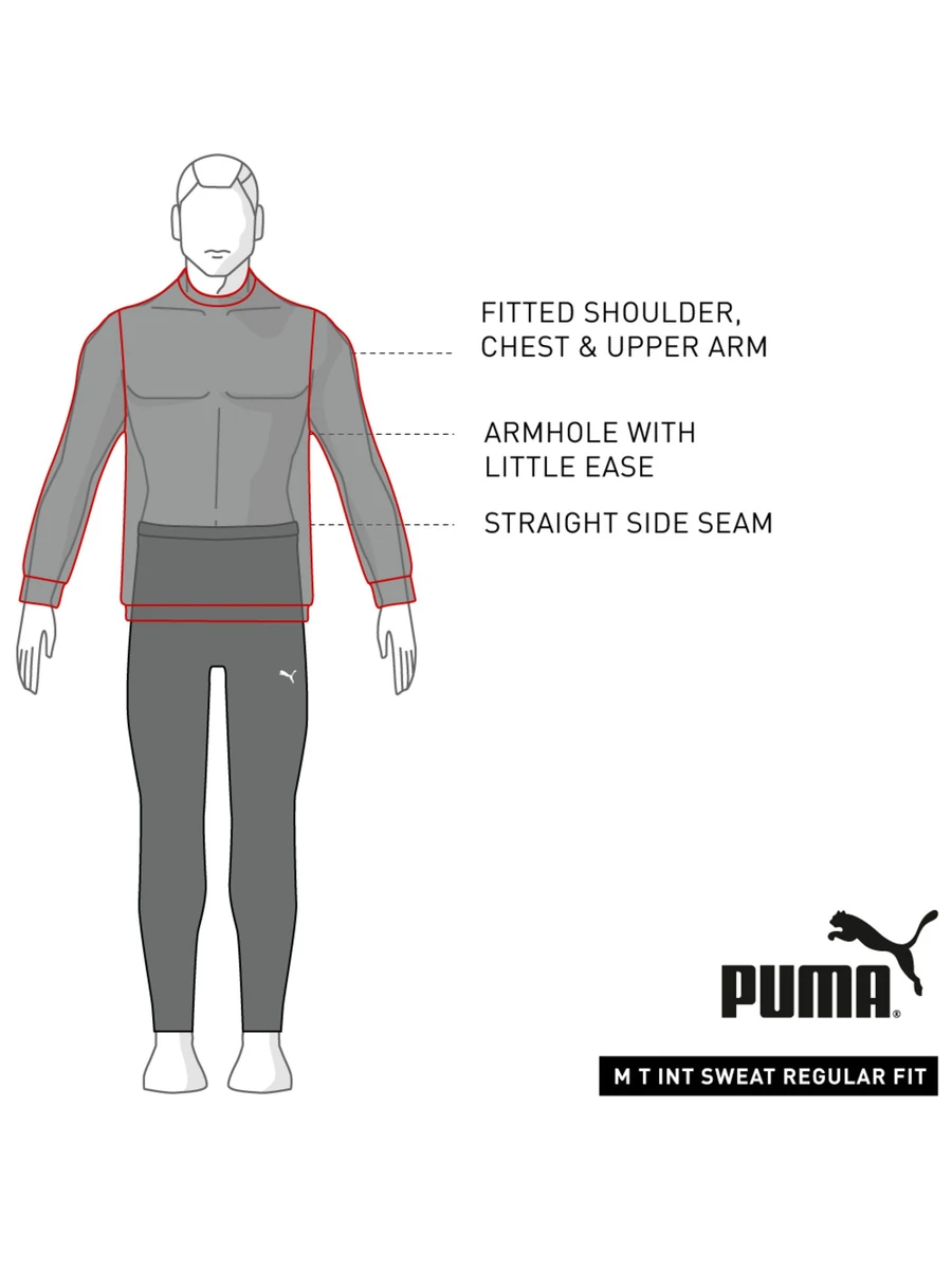 Puma Джемпер мужской ESS SMALL LOGO CREW FL