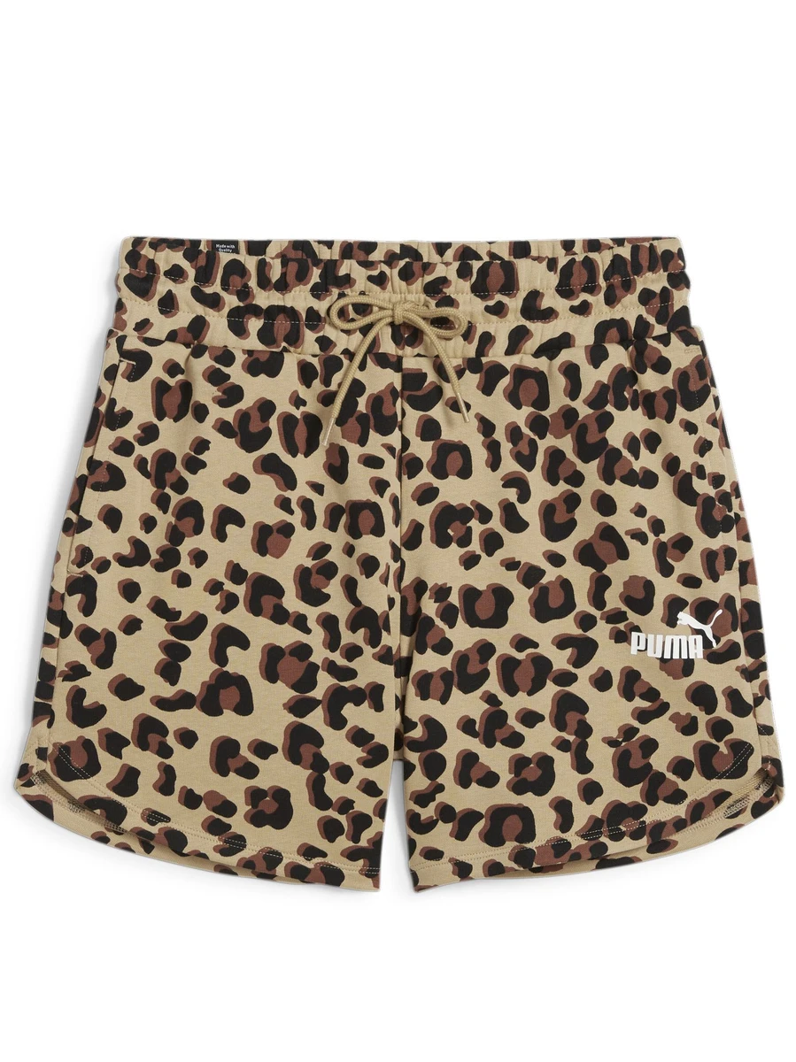 Puma Шорты женские ESS+ ANIMAL 5 AOP SHORTS